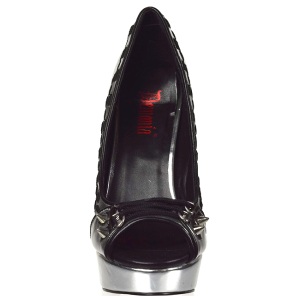 Ecopelle 13,5 cm PIXIE-18 scarpe dcollet spuntate tacco altissime