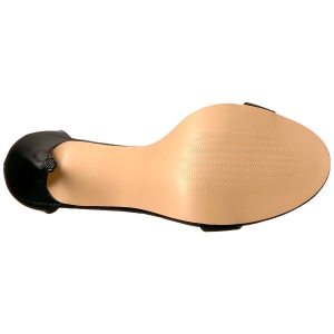 Ecopelle 13 cm Pleaser AMUSE-10 sandali tacchi a spillo