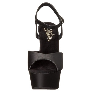Ecopelle 15 cm DELIGHT-609 tacco alto pleaser con plateau