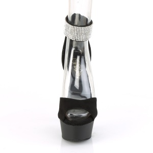 Ecopelle 15 cm DELIGHT-625 sandali pleaser con plateau