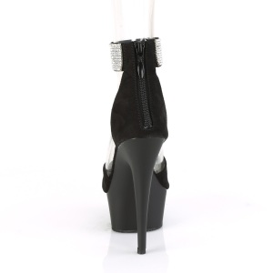 Ecopelle 15 cm DELIGHT-625 sandali pleaser con plateau