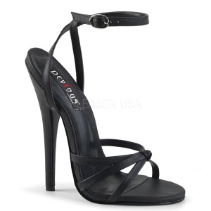 Ecopelle 15 cm DOMINA-108 scarpe fetish con tacchi