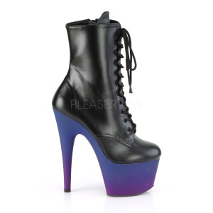 Ecopelle 18 cm ADORE-1020BP pleaser stivaletti con plateau