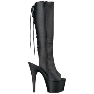 Ecopelle 18 cm ADORE-2018 stivali donna con tacco altissime