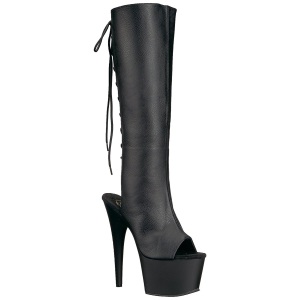 Ecopelle 18 cm ADORE-2018 stivali donna con tacco altissime