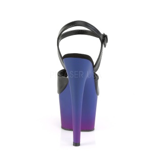 Ecopelle 18 cm ADORE-709BP sandali pleaser con plateau