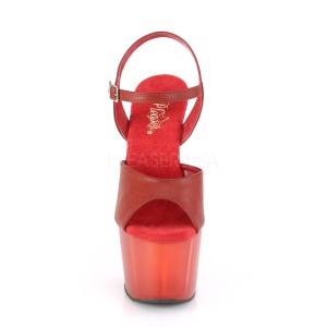 Ecopelle 18 cm ADORE-709T sandali pleaser con plateau