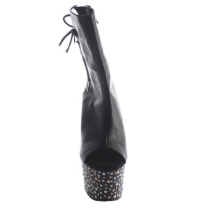 Ecopelle 18 cm STARDANCE-1018-7 stivaletti con plateau suola donna