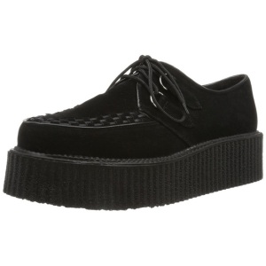 Ecopelle 5 cm CREEPER-502S Scarpe creepers da uomo