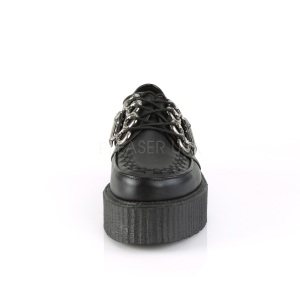 Ecopelle 5 cm V-CREEPER-516 Scarpe Creepers da Uomo
