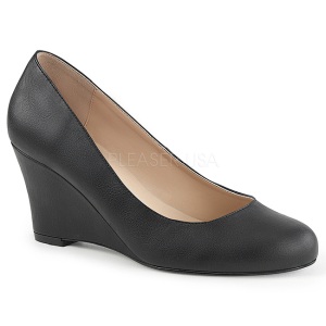Ecopelle 7,5 cm KIMBERLY-08 grandi taglie scarpe dcollet