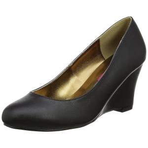 Ecopelle 7,5 cm KIMBERLY-08 grandi taglie scarpe dcollet