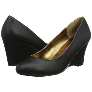 Ecopelle 7,5 cm KIMBERLY-08 grandi taglie scarpe dcollet