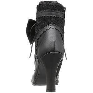 Ecopelle 9,5 cm DemoniaCult GLAM-200 lolita gotico stivaletti