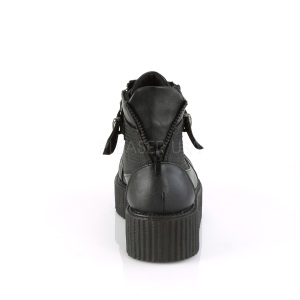 Ecopelle V-CREEPER-566 Stivaletti Creepers da Uomo Plateau