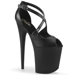 Ecopelle plateau 20 cm FLAMINGO-821 scarpe con tacco alto pleaser