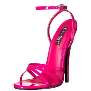 Fuchsia 15 cm DOMINA-108 fetish high heeled shoes