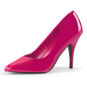 Fucsia Vernice 10 cm VANITY-420 scarpe dcollet a punta elegante