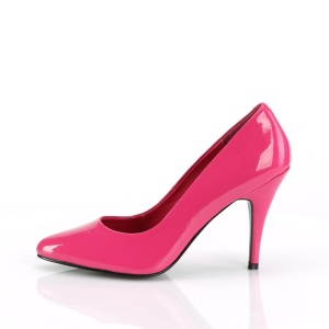 Fucsia Vernice 10 cm VANITY-420 scarpe dcollet a punta elegante