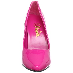 Fucsia Vernice 13 cm SEDUCE-420 scarpe dcollet a punta