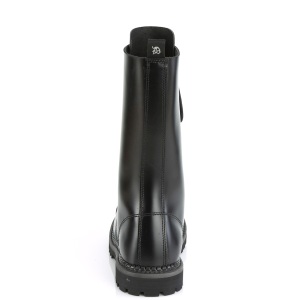 Genuine leather RIOT-14 demonia boots - unisex steel toe combat boots