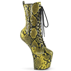 Giallo modello di serpente 20 cm CRAZE-1040SP stivaletti pony pole dance
