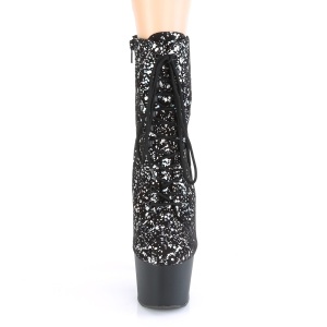 Glitter 18 cm ADORE-1020SPLAT stivaletti tacco piattaforma exotic pole