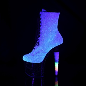Glitter 18 cm UNICORN-1020G stivaletti da pole dance