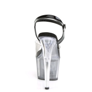 Grigio trasparente 18 cm ADORE-708T-1 scarpe exotic pole