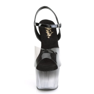 Grigio trasparente 18 cm ADORE-708T-2 scarpe exotic pole