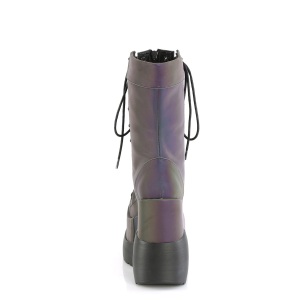 Hologram 13 cm VOID-118 demonia knee boots wedges platform