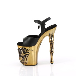 LED Plateau cranio 20 cm scarpe tacco alto cromo - copper