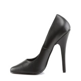 Leatherette 15 cm DOMINA-420 pointed toe high heel stilettos