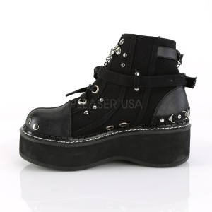 Leatherette 5 cm EMILY-317 lolita ankle boots platform