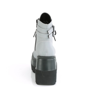 Neon 11,5 cm SHAKER-52 lolita stivaletti con zeppa plateau