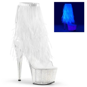 Neon 18 cm ADORE-1017MFF Pole dancing fringe ankle boots