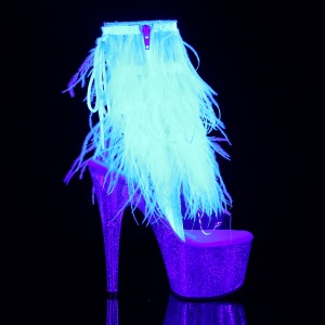 Neon 18 cm ADORE-1017MFF stivaletti da pole dance con frange