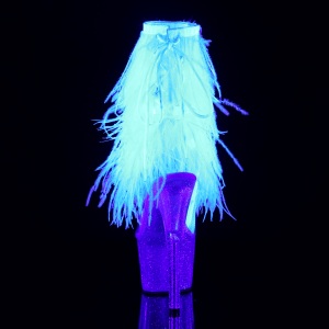 Neon 18 cm ADORE-1017MFF stivaletti da pole dance con frange