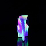 Neon 18 cm ADORE-701GXY ciabattine tacco alto exotic pole
