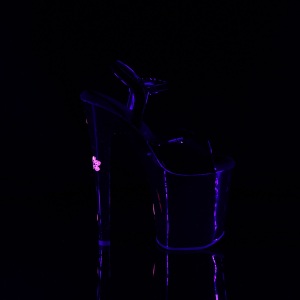 Neon 20 cm XTREME-809HB scarpe con tacchi da pole dance