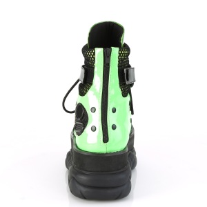Neon 7,5 cm NEPTUNE-126 demoniacult booties - unisex cyberpunk booties