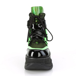 Neon 7,5 cm NEPTUNE-126 stivaletti demoniacult unisex - stivaletti da cyberpunk