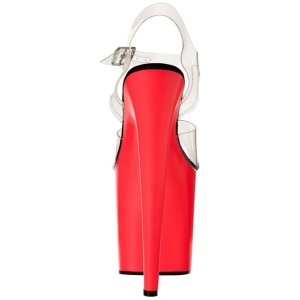 Neon Rosa 20 cm Pleaser FLAMINGO-808UV Tacchi Alti Plateau