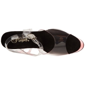 Neon Rosa 20 cm Pleaser FLAMINGO-808UV Tacchi Alti Plateau