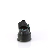 Neri 5 cm SLACKER-25 emo maryjane scarpe donna fibbia