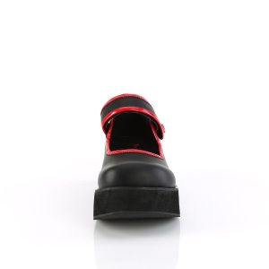 Neri 6 cm SPRITE-01 emo maryjane scarpe donna fibbia