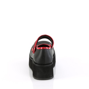Neri 6 cm SPRITE-01 emo maryjane scarpe donna fibbia