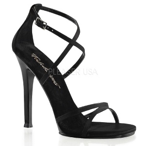 Nero 11,5 cm GALA-41 Sandali tacco a stiletto