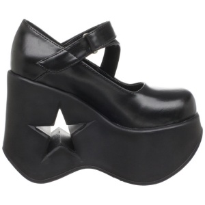 Nero 13 cm DYNAMITE-03 scarpe lolita gotico calzature con zeppa altissimo