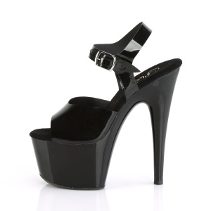 Nero 18 cm ADORE-708N Plateau Calzature Tacchi Alti